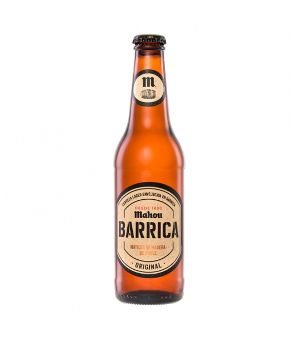 cerveza Mahou Barrica