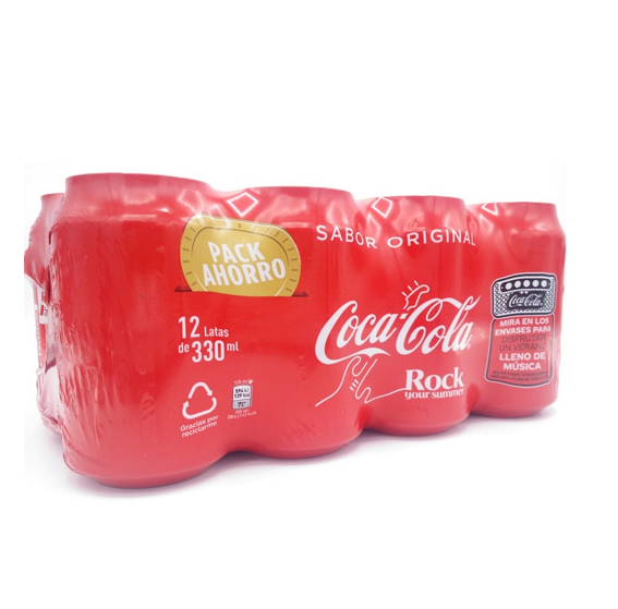 Coca Cola lata - Pack 24 unidades de Coca Cola Original